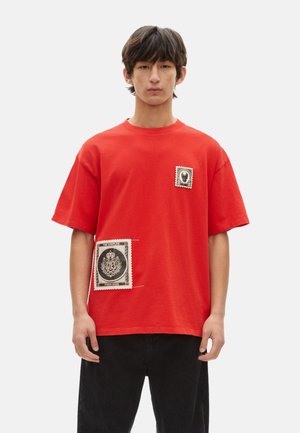 Print T-shirt - red