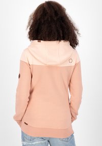 alife & kickin PALINAAK A HOODED - Sweatjacke - italian clay melange