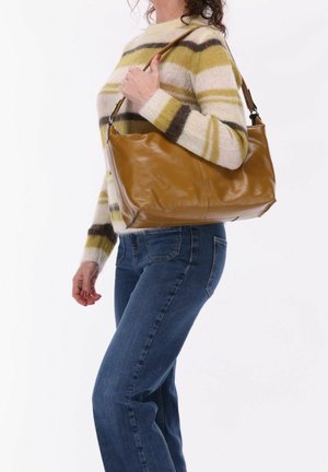 Burkely, MYRA WIDE HOBO - Handtas - mustard yellow