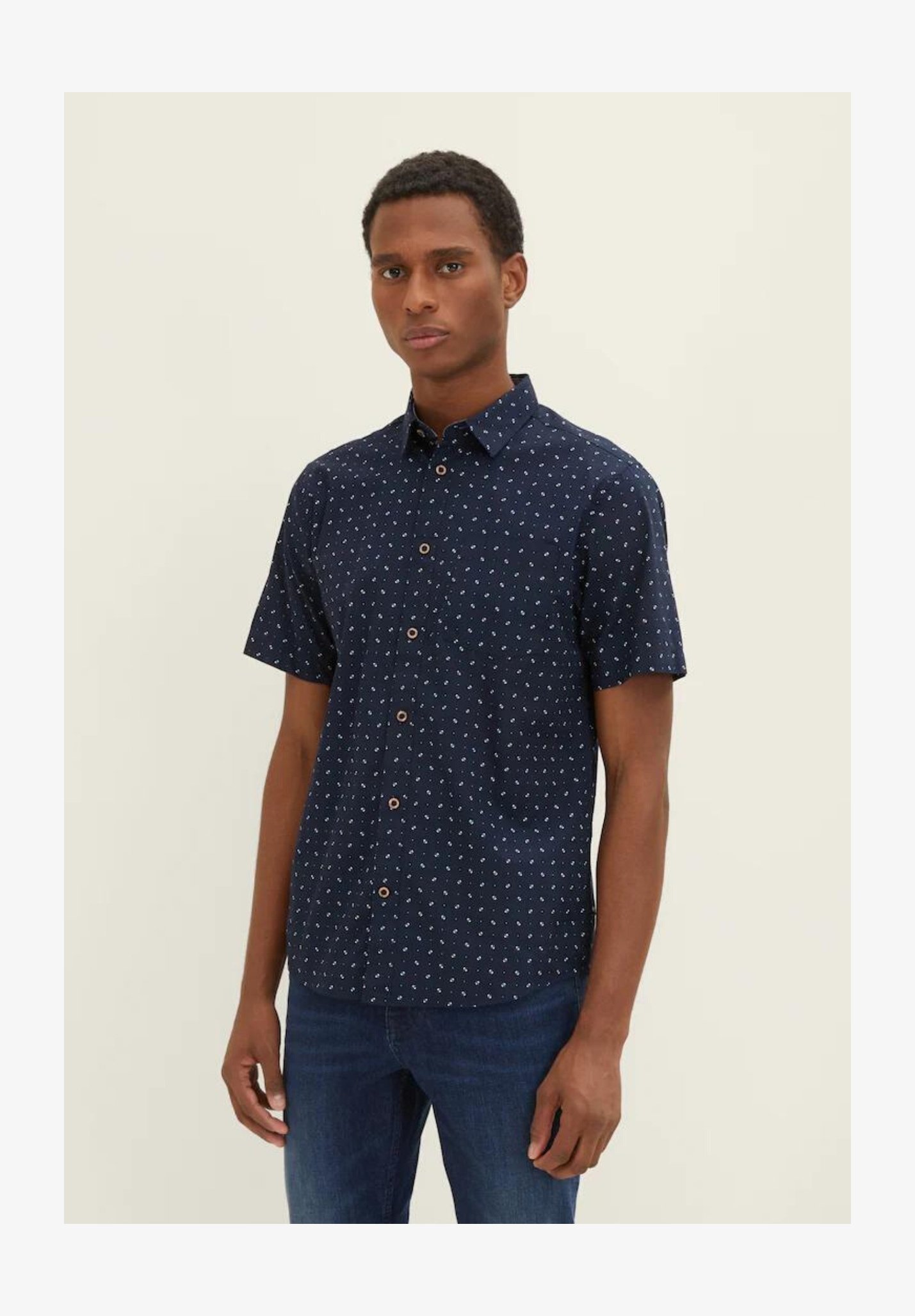 T-Shirt Uomo TOM TAILOR 1047775 - Colore Real Teal Blue - Vestibilità Comoda E Morbida