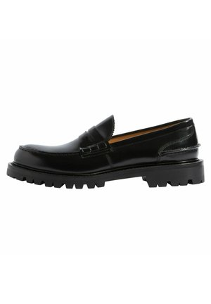 WOOSTER II - Business-Slipper - black/brushed calf