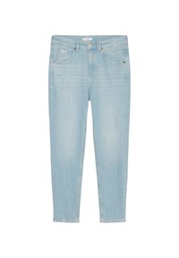 Džínsy voľného strihu - light blue multi