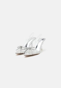 Simmi London DEVIKA - High heels - clear silver mirror