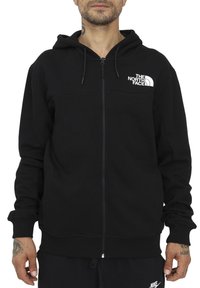 The North Face Felpa con zip - black