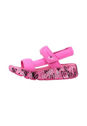Skechers UNO LITE SANDAL SUNNY LOVE - Sandalias - rose