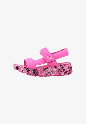 Skechers UNO LITE SANDAL SUNNY LOVE - Sandalias - rose
