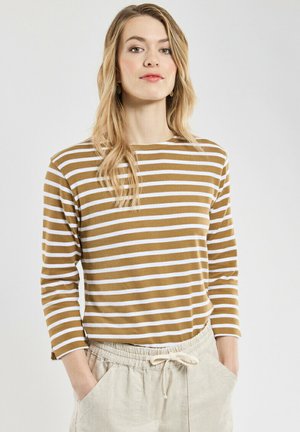 3/4 LENGHT SLEEVE - T-shirt à manches longues - gazelle blanc