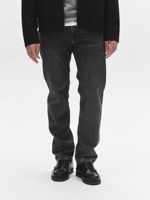 MARC F1011 - Vaqueros rectos - black denim