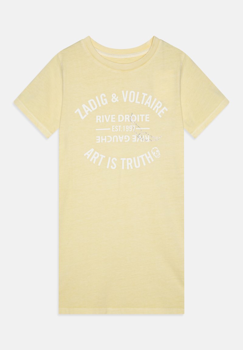 Zadig & Voltaire Jerseyjurk geel