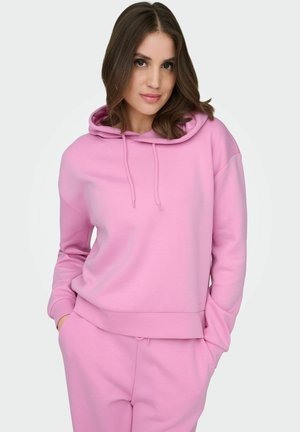 ONPLOUNGE LIFE NOOS - Sweat à capuche - bonbon