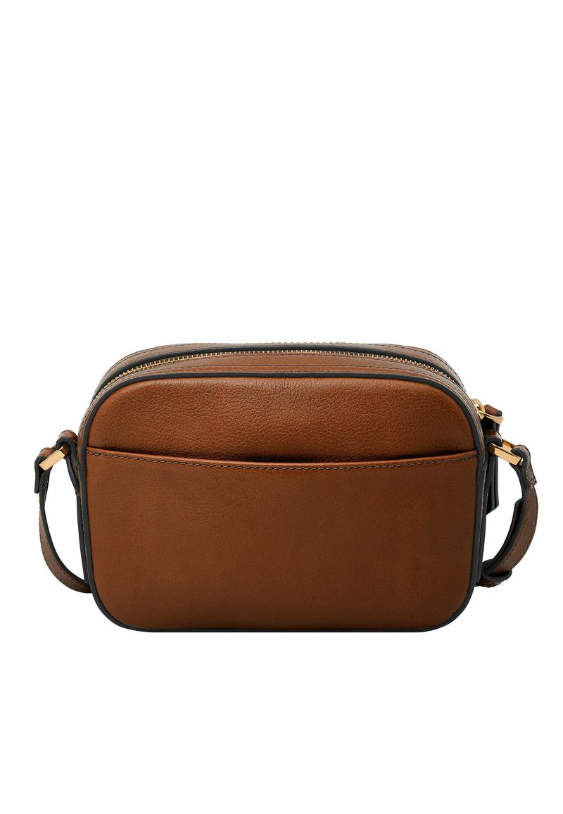 Sac Bandoulière FOSSIL Liza Camera Bag Marron – En Cuir – Neuf Avec étiquettes