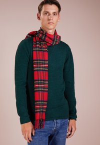 Johnstons of Elgin SCARF - Fular - red