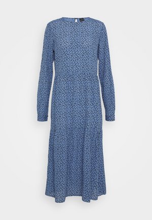 VMCATIE O NECK CALF DRESS - Day dress - granada sky