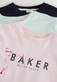 Baker by Ted Baker GRAPHIC FRILL 3 PACK - Hosszú ujjú felső - pink blue