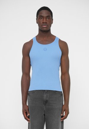 MOON LOGO TANK - Top - blue bonnet