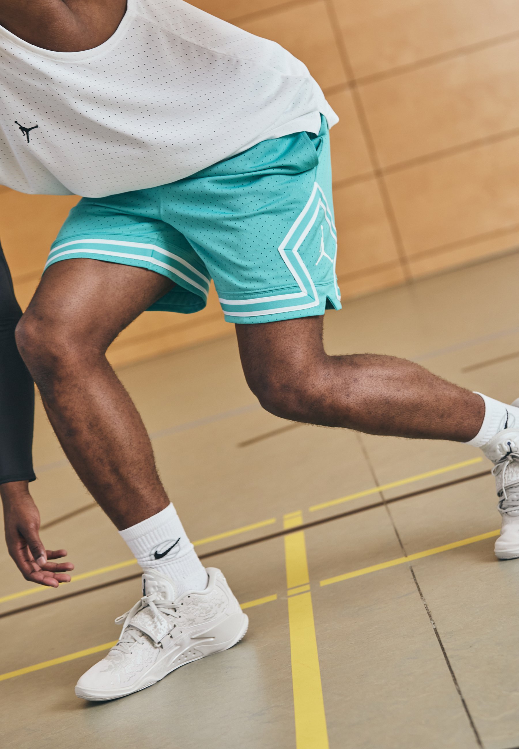 HMIYA Pantaloncini Sportivi da Uomo Running Shorts con Tasca con Zip