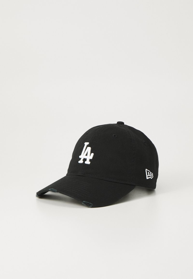 New Era - DISTRESSED 9TWENTY® UNISEX - Cap - black/white, Enlarge