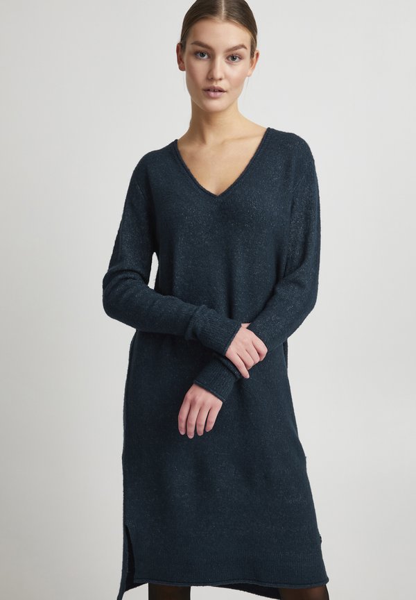 OXIda - Jumper dress - total eclipse melange