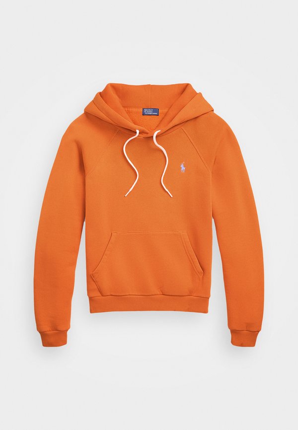 SHRUNKEN FIT FLEECE HOODIE - Hoodie - kona orange3