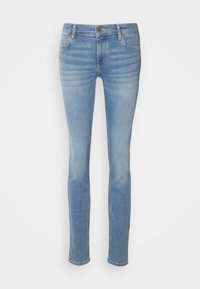 TROUSER MID WAIST REGULAR LENGTH - Karcsúsított farmerek - play with blue wash