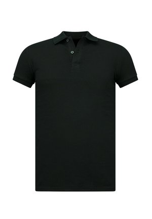 KORTE MOUW - Poloshirt - zwart