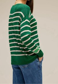 Street One Neule - metallic green