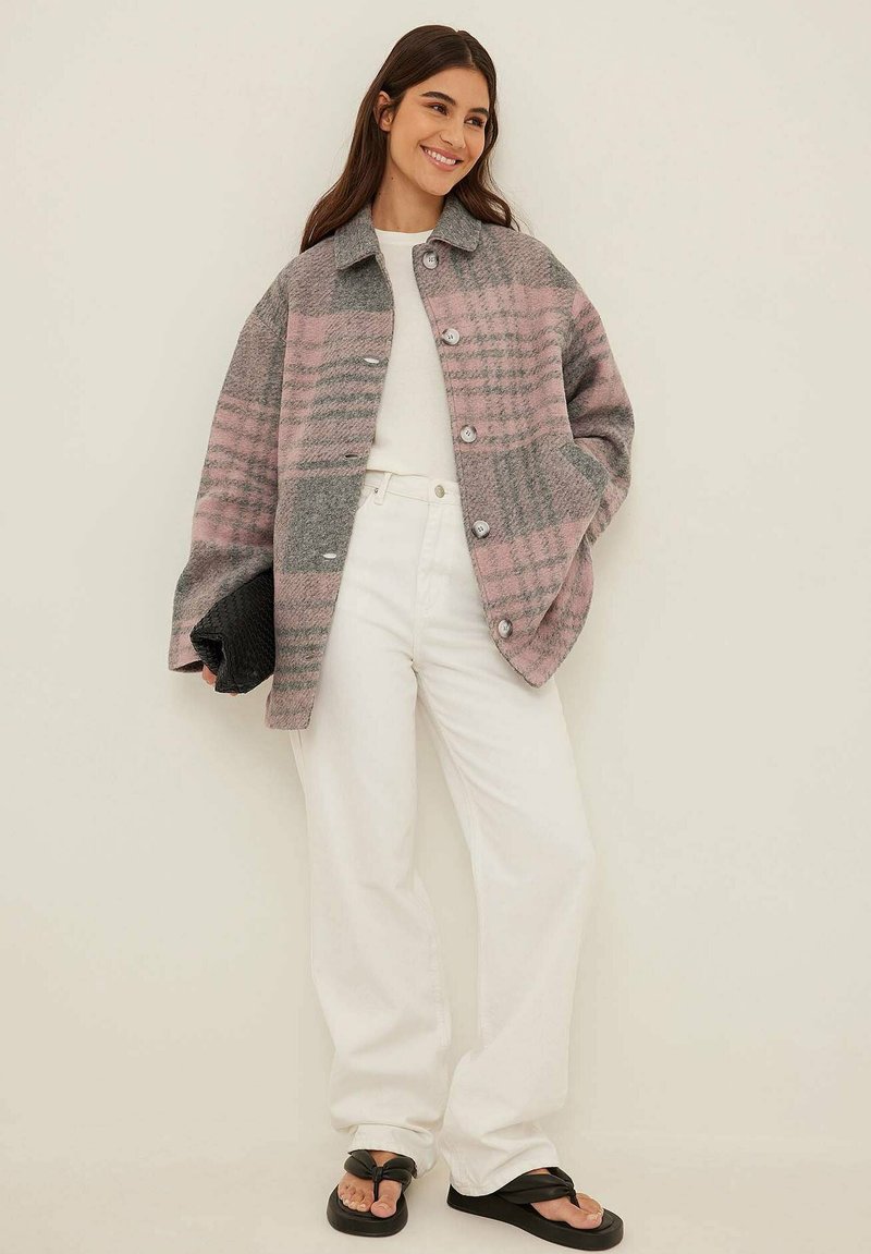 Damen Leichte Jacken | NA-KD Leichte Jacke checked/mehrfarbig - KK59658 Damen Leichte Jacken | NA-KD Leichte Jacke checked/mehrfarbig - KK59658