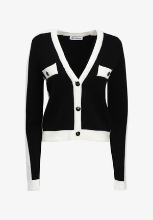 INFLUENCER BLOCKING - Gilet - black