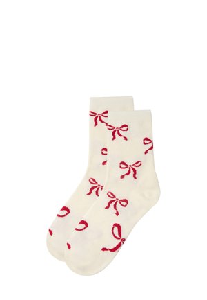 MIX MATCH - Strømper - almond with print