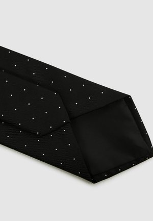 Reiss LIAM POLKA DOT - Nyakkendő - black