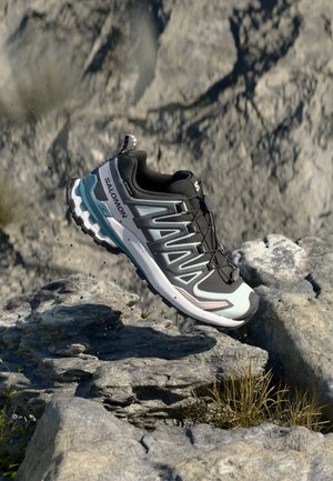 Salomon XA PRO 3D V9 GTX - Trail running shoes - black/bleached aqua/harbour blue