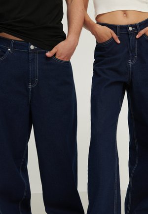 Baggy Jeans - rinsed denim