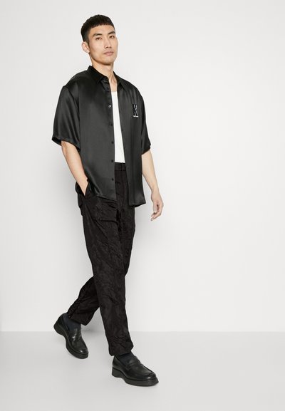 424 PANTALONE UOMO - Παντελόνι - black