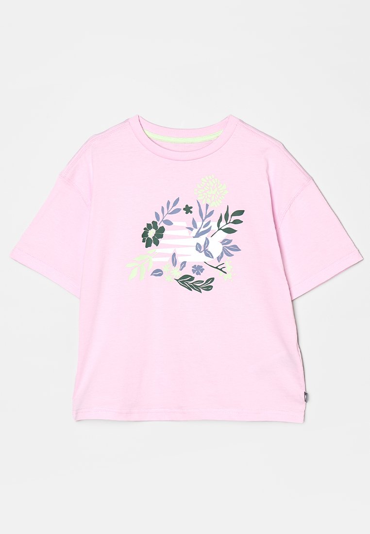 New Balance T-shirt print (rood)paars