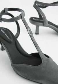 Next FOREVER COMFORT WITH MOTIONFLEX HARDWARE T BAR KITTEN - Pumps - grey
