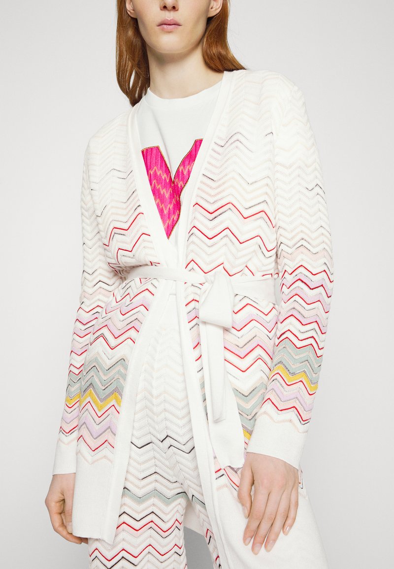 Damen Bekleidung | Missoni Strickjacke multicolor/white/mehrfarbig - ER34676 Damen Bekleidung | Missoni Strickjacke multicolor/white/mehrfarbig - ER34676