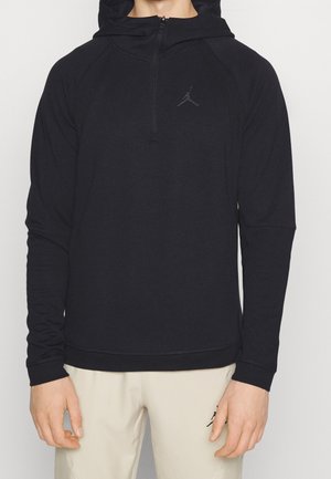 Jordan Felpa con cappuccio - black