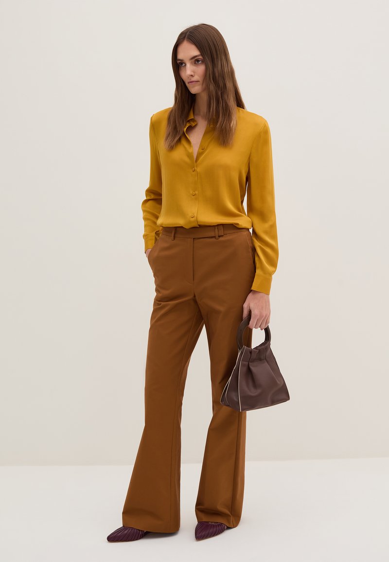 Stefanel Broek bruin Stefanel Broek bruin