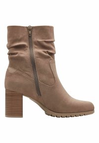 s.Oliver Boots à talons - taupe