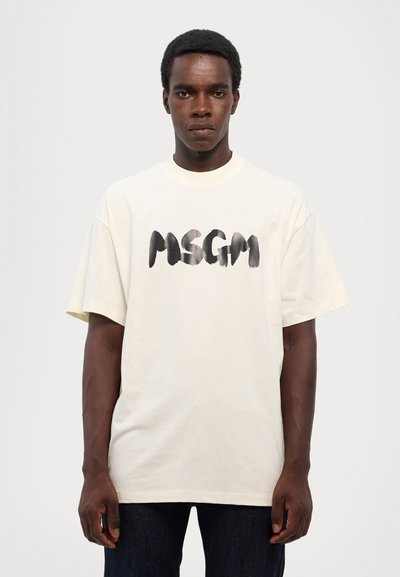 MSGM Print T-shirt - off white