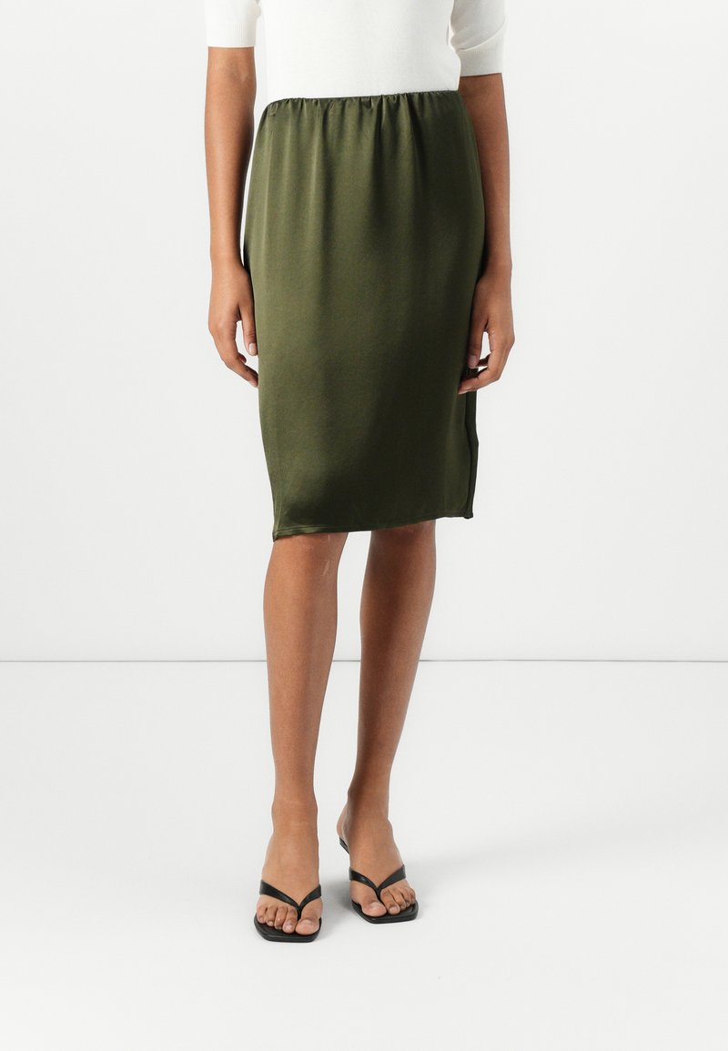 American vintage Kokerrok donkergroen American vintage Kokerrok donkergroen