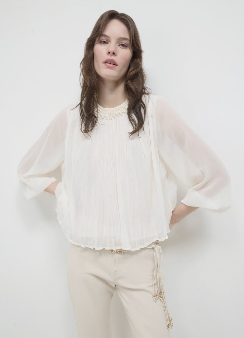 Calliope Blouse - ecru