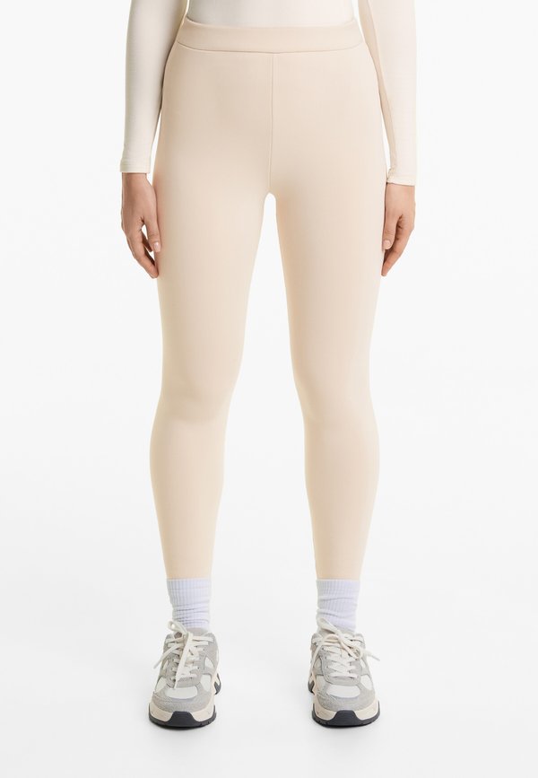 SUPER EXTRA WARM SEAMLESS 65CM ANKLE-LENGTH LEGGINGS - Tights - beige