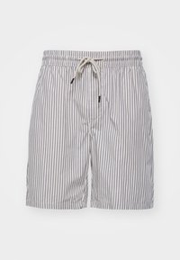 ONSTEL STRIPED - Shorts - silver lining/navy blazer