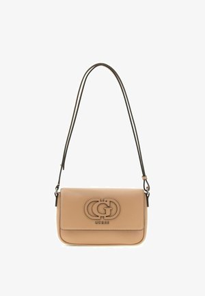 Guess, ISOLA CONVERTIBLE XBODY FLAP - Handtasche - beige