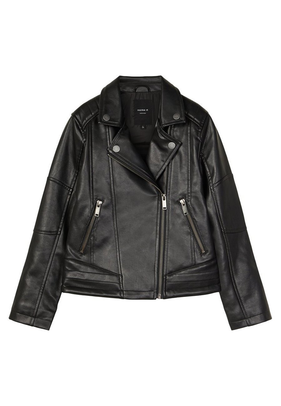 Name it Imitatieleren jas blackZwart Zalando.nl Name it Imitatie leren jas online | ZALANDO