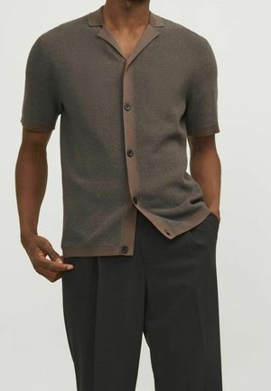 Overhemd - dark brown