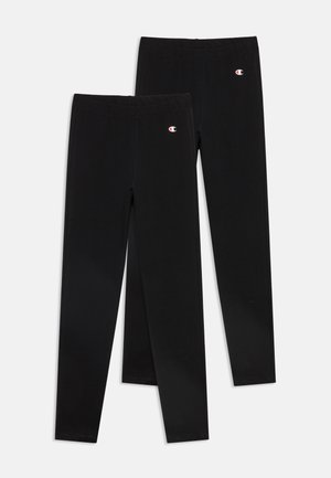 Champion, SPORTWEAR TIGHT FIT 2 PACK - Leggings - black