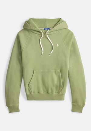 SHRUNKEN FIT FLEECE HOODIE - Camisola - lakeview green