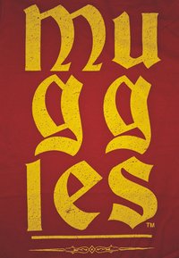 Harry Potter HARRY POTTER MUGGLES  - Triko s potiskem - red
